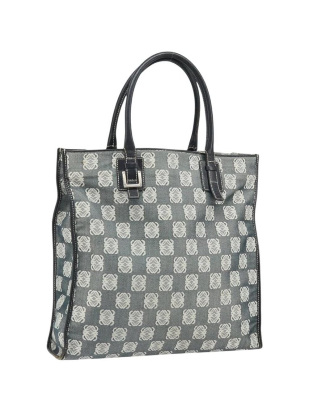 LOEWE Anagram Tote Bag Canvas Black